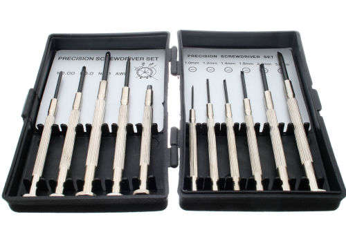 11 PIECE PRECISION SCREWDRIVER SET