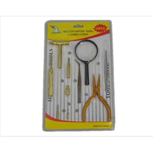 10 PIECE COMBINATION TOOL SET