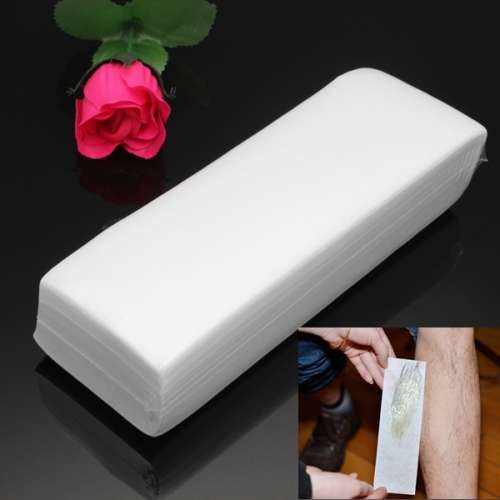 100 Depilatory Wax paper strips