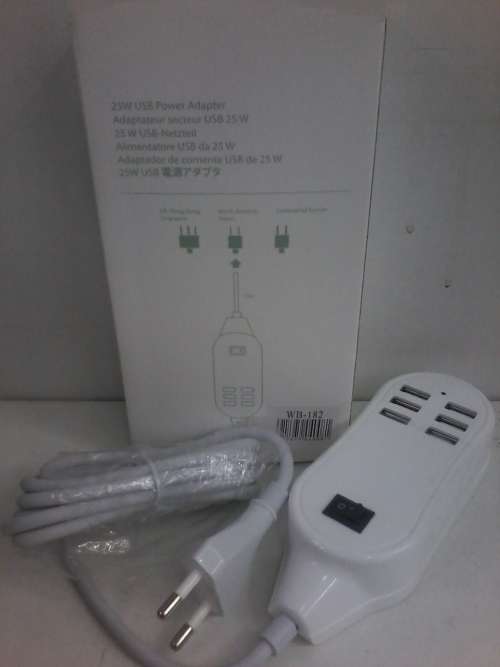6 Port USB Universal Power Socket