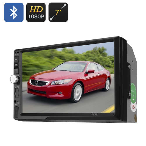 Car Radio - 7" Double Din Touch screen Media player