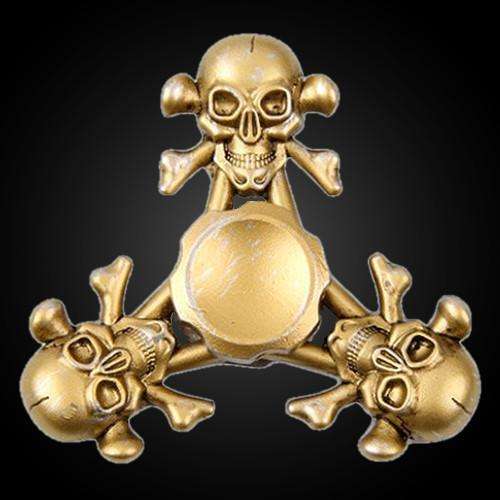 Fidget Spinner - Metal Fidget Spinner - Scull Fidget Spinner