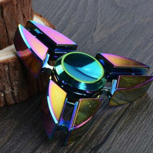 Fidget Spinner -  Metal Fidget Spinner - Rainbow Ninja Fidget Spinner