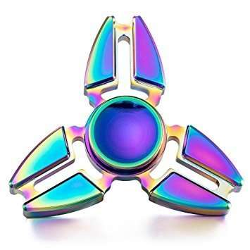 Fidget Spinner -  Metal Fidget Spinner - Rainbow Ninja Fidget Spinner