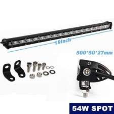 19" 54W 18 LED Single Row LED BAR CAR LIGHT(SUV VAN)