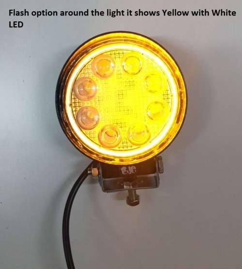 4D 24W Round LED Spotlight - 24W 4D Round LED Spotlight for Car and 4X4 users