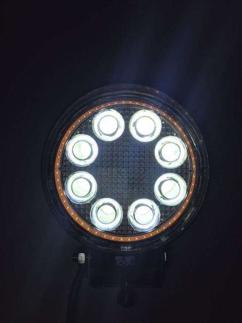 4D 24W Round LED Spotlight - 24W 4D Round LED Spotlight for Car and 4X4 users