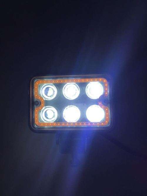 4D 18W Rectangle LED Spotlight - 18W 4D Rectangle LED Spotlight for Car and 4X4 users