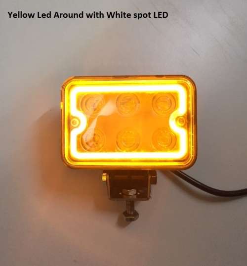 4D 18W Rectangle LED Spotlight - 18W 4D Rectangle LED Spotlight for Car and 4X4 users