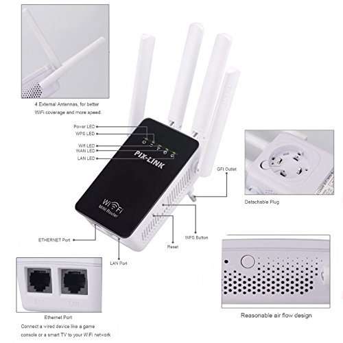 Wireless-N WiFi Repeater/Router/AP - WiFi Repeater - WiFi Router - WiFi Access Point