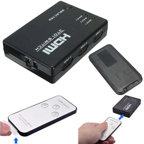HDMI to HDMI Switch - 1-3 HDMI Switch - 1080p 1-3 HDMI Switch - HDMI to HDMI 1-3 Switch