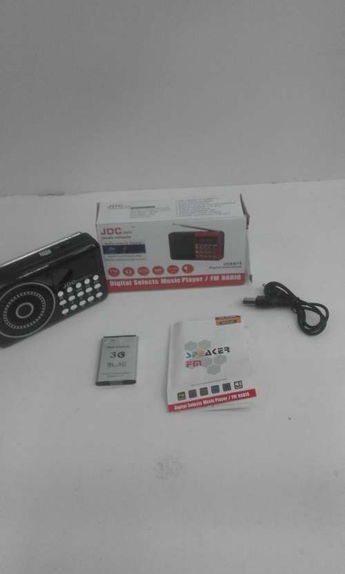 Portable Radio + MP3 Player -  FM Radio With TF(SD) Card Reader and built in speaker