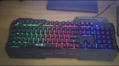 Wired Gaming Keyboard, Backlit for a great gaming experience