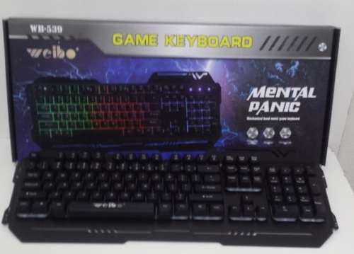 Wired Gaming Keyboard, Backlit for a great gaming experience
