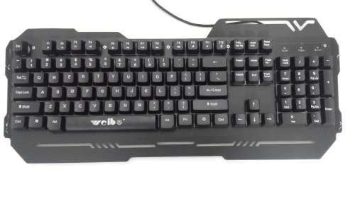 Wired Gaming Keyboard, Backlit for a great gaming experience
