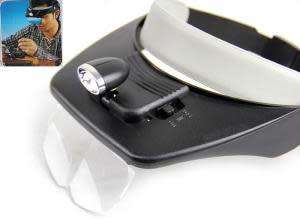 Magnifying Headset - Magnifying Glasses Headset - Magnifying Headset with 4 different Lens'