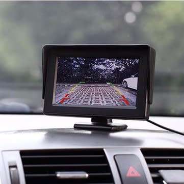 4.3" RearView Monitor - Reverse Monitor - 4.3" LCD Rearview Monitor