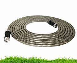 Garden Hose - Hose Pipe - Stainless Steel Hose - Stainless Steel 25ft.(7m) Garden Hose