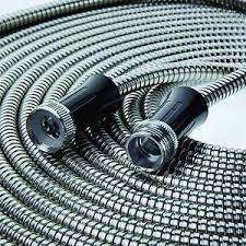 Garden Hose - Hose Pipe - Stainless Steel Hose - Stainless Steel 25ft.(7m) Garden Hose