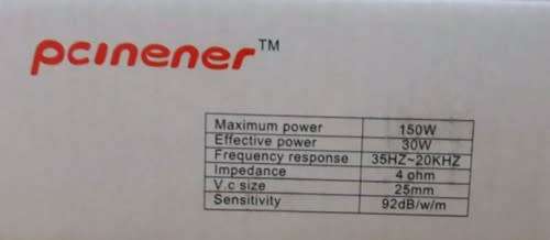 150W Car Speakers - 150W Tweeters Speakers - 150W Car Tweeters