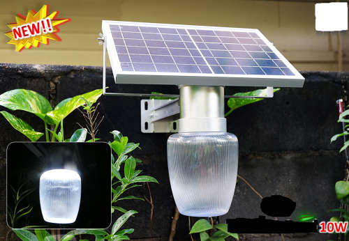 Solar Light - 10W LED Solar Lamp - Solar Courtyard Light 10W