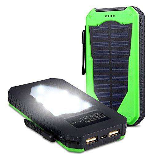 Power Bank - Solar Power Bank 15800mAh