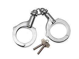 Hand Cuffs - Police Hand Cuffs - Heavy Duty Cuffs