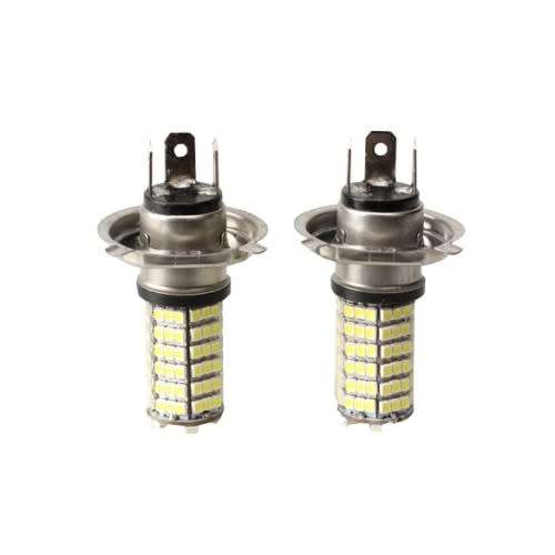 H4 LED Headlights - H4 24W LED Headlight Bulbs - H4 24W 120 LED Headlight Set