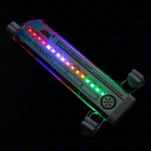 Bicycle Light - Bicycle Wheel Light - Patterned 32 LED Bicycle Wheel Light