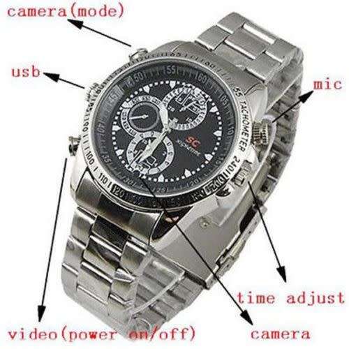 Watch - Spy Watch - Camera Watch - Mini Cam. Spy Watch