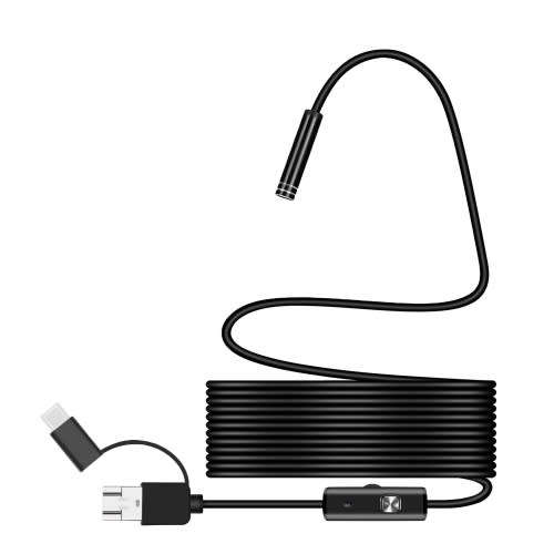 Endoscope - Wire Camera - 5m Android(Samsung), Huawei & Windows PC compatible Endoscope