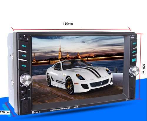 Car Radio - 7" Double Din Touch screen Radio - 7" Car Radio BT/FM/USB MP5 player