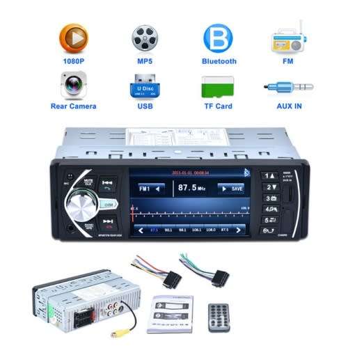 Car Radio - Car  Media Player 4.1"TFT Screen USB, MP5, FM Bluetooth & Aux