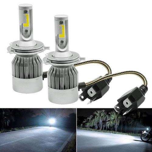 LED Headlight Kits - C6 H4 40W 3pin LED HeadLight Kits - H4 3pin 12V~24V LED Headlights