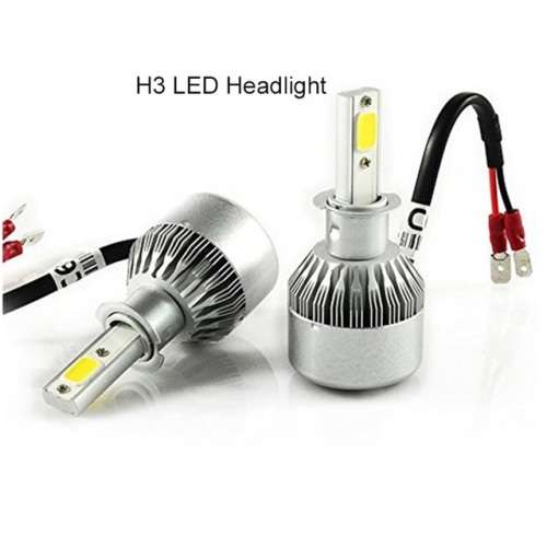 LED Headlight Kit - C6 H3 2cord LED Head Light Kit - H3 2cord LED Headlights