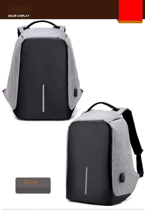 Laptop Bag - 17" Anti-Theft Laptop Bag - Stylish Design 17" Anti-Theft Laptop Safety Bag 3 Colours
