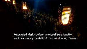 Solar Light - LED Solar Torch Light - Solar Courtyard Light - Parth Light