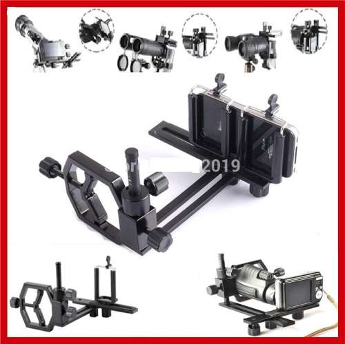 Telescope Mount - Adjustable Camera & Mobile Mount - Telescope, Spotting Scope Camera Mount