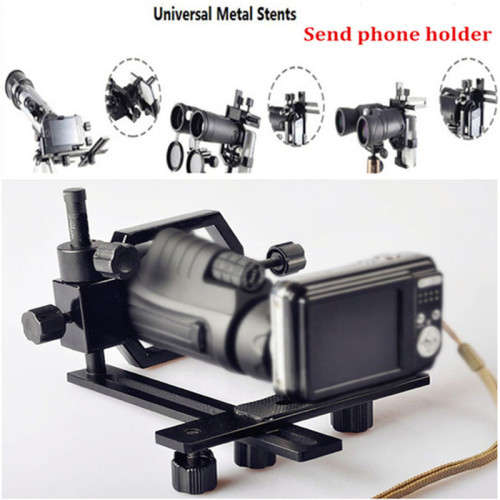 Telescope Mount - Adjustable Camera & Mobile Mount - Telescope, Spotting Scope Camera Mount