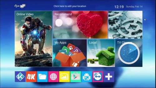 OTT TV Box MXQ-4K Pro - Android TV Box