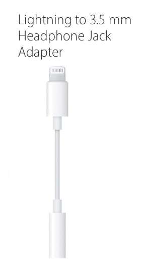 iPhone Lightning to 3.5mm Jack Cable - iPhone 7 & iPone X Lightning to Jack Cable