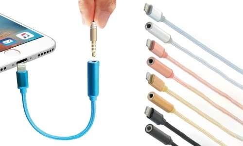 iPhone Lightning to 3.5mm Jack Cable - iPhone 7 & iPone X Lightning to Jack Cable