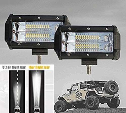 72W 24 LED Bar Light - Hight Brightness New Design 72W 6000K LED Bar Light