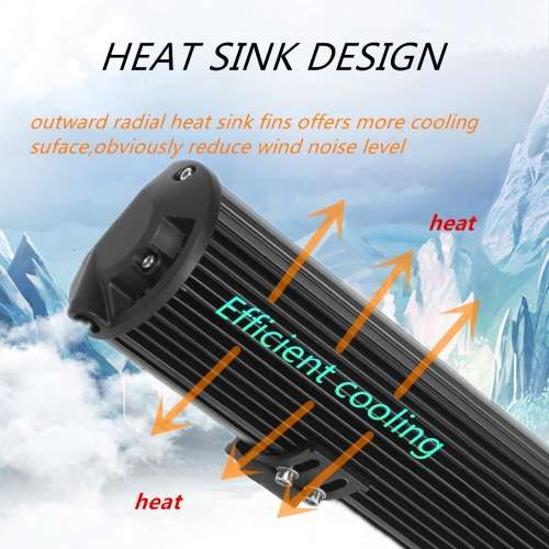 144W 48 LED Bar Light - Hight Brightness New Design 144W 6000K LED Bar Light