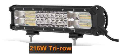 216W 48 x 24 LED Bar Light - Hight Brightness New Design 216W 6000K LED Bar Light