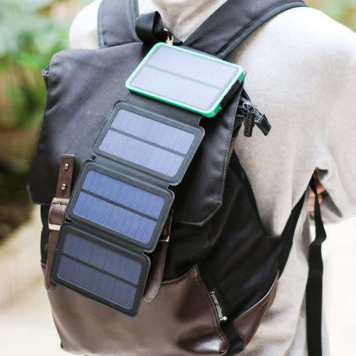 Power Bank - Solar Power Bank 20800mAh