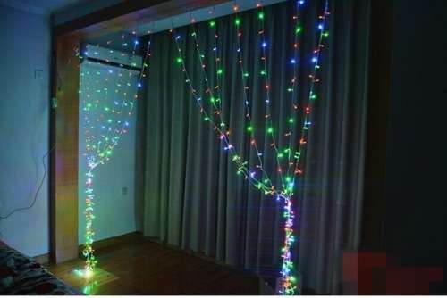 Fairy Curtain - 3m x 3m Fairy Curtain - White or Multi-Color 3m x 3m Fairy Curtain