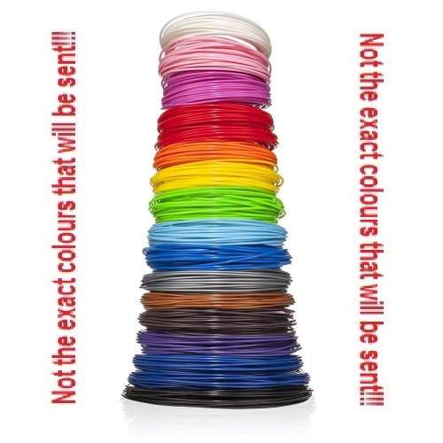 3D Pen Filament - 10m PLA/ABS 3D Pen Filament 20 pack includes Luminous Filament