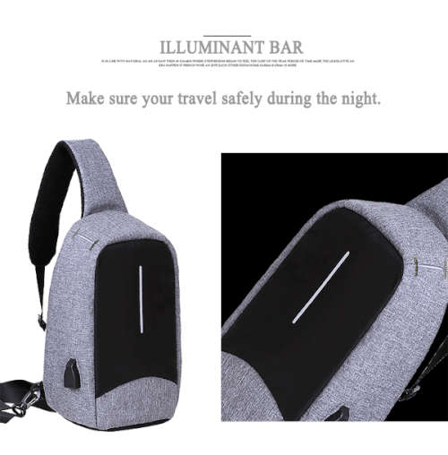 Anti-Theft Bag - 11" Stylish Design Anti-Theft Tablet Safety Bag - 11 inch Anti-Theft Bag(Wholesale)