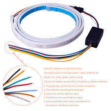 Tail Light - Rear Multi-purpose Tail Light - 4-in-1 LED Tail Light Strip - 12V Rear LED Light